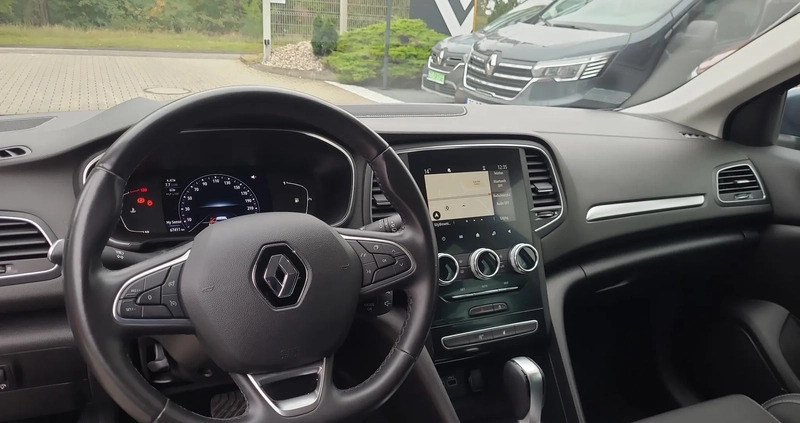 Renault Megane cena 75900 przebieg: 67411, rok produkcji 2021 z Pyrzyce małe 154
